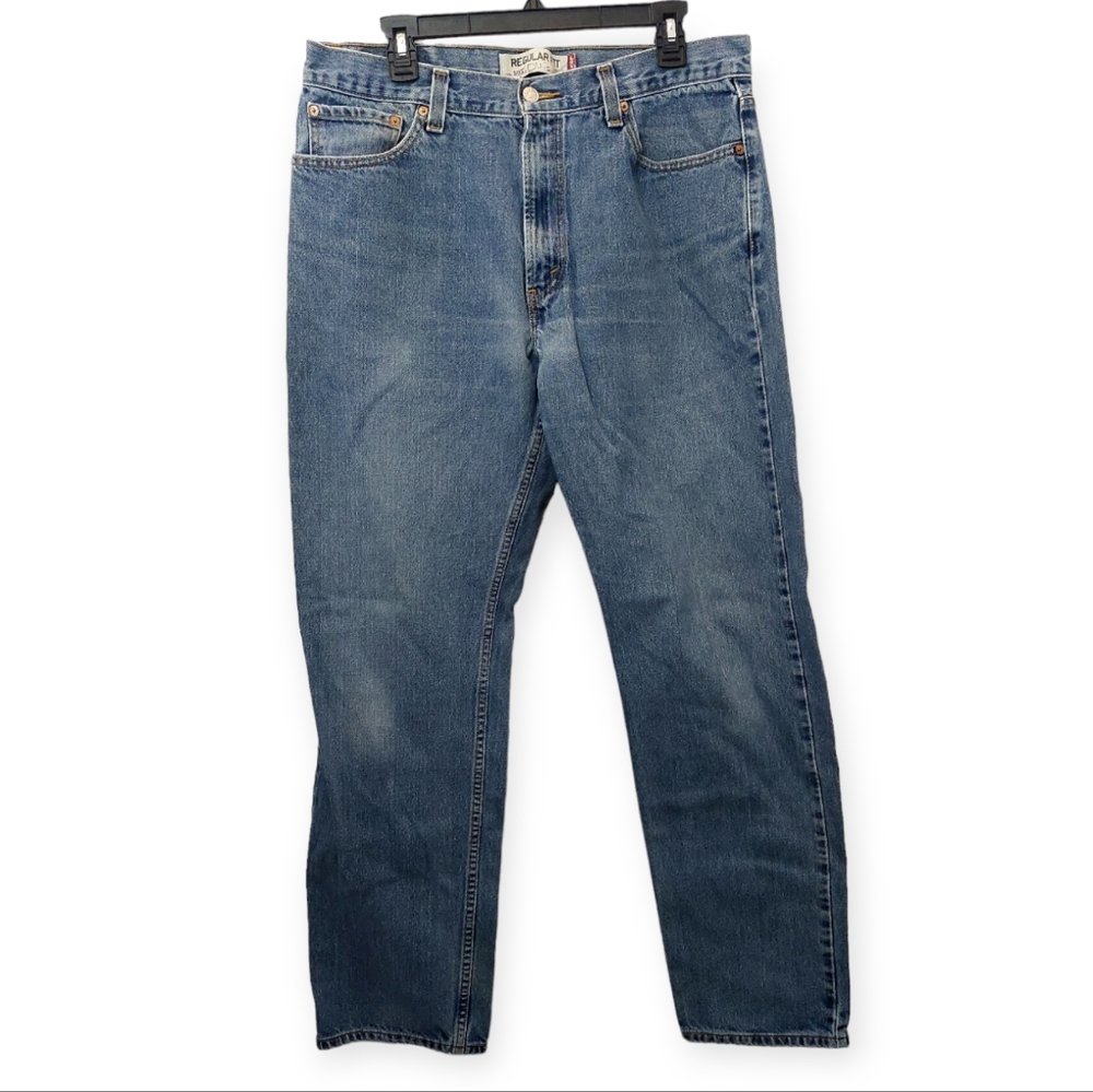 Levi's Men's 505 Jeand Regular Fit Size W36 L34 Inseam 32 Cotton
